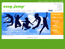 Tablet Screenshot of easyjump.pl